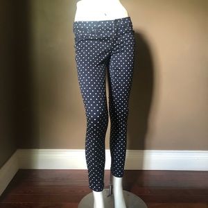J. Crew Skinny  Polka Dot pants